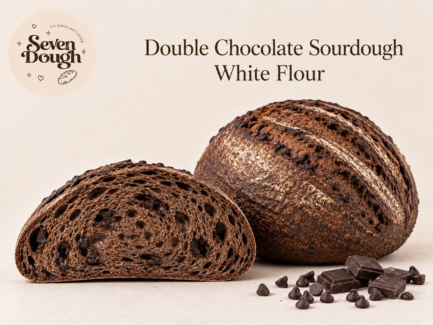 Double Chocolate Sourdough - White Flour
